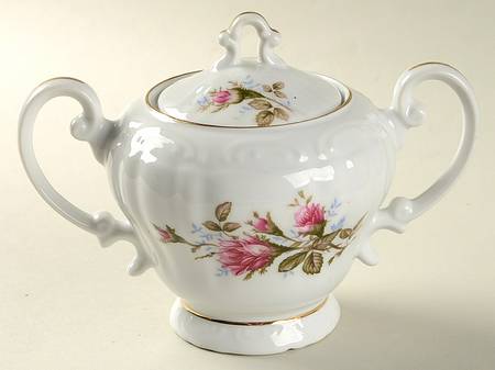 Royal Rose Sugar Bowl & Lid