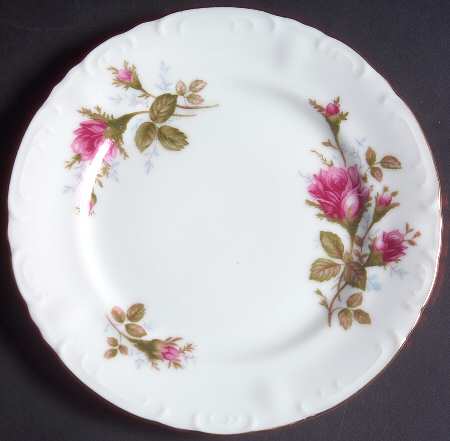 Royal Rose Bread & Butter Plate