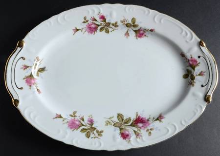 Royal Rose 14" Oval Serving Platter