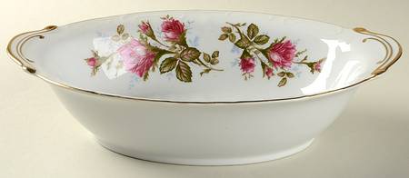 Royal Rose 10" Oval Vegetable Bowl