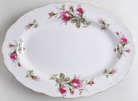 Royal Rose 12" Oval Serving Platter