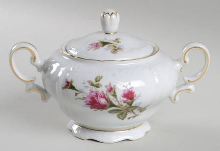 Royal Rose Sugar Bowl & Lid