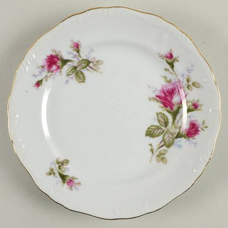 Royal Rose Salad Plate