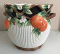 Mediterranean Fruit 8" Cachepot