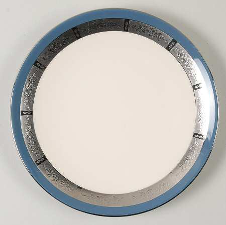 Rose Tapestry Mystic Blue (Coupe) Bread & Butter Plate