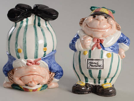 Wonderland Figural Salt & Pepper Set