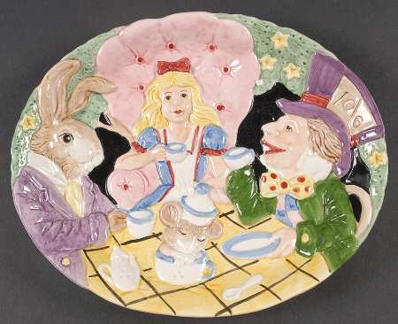 Wonderland Canape Plate