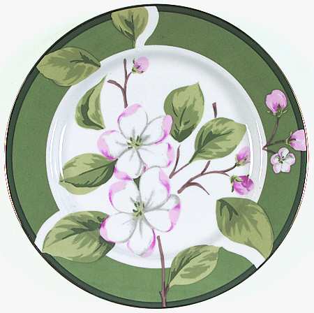 Apple Blossom Salad Plate