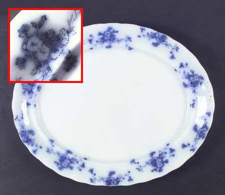 Carnation 12" Oval Serving Platter