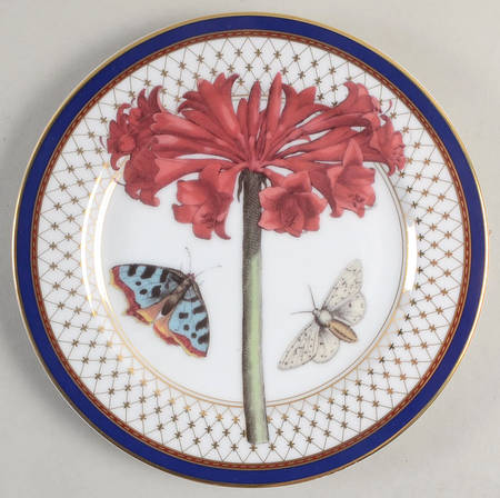 Fleurs Et Papillons Salad Plate