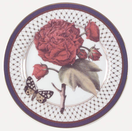 Fleurs Et Papillons Salad Plate