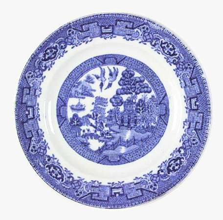 Ye Olde Willow Bread & Butter Plate