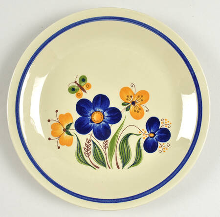 Mayflower Salad Plate