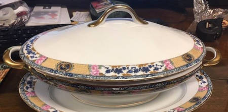 FRA18 Oval Covered Vegetable