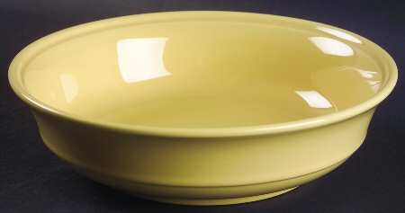 Montecito Bright Yellow 8" Round Vegetable Bowl
