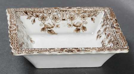 FOL20 Square Fruit/Dessert (Sauce) Bowl
