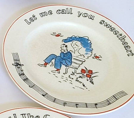 Songs Appetizer Plate