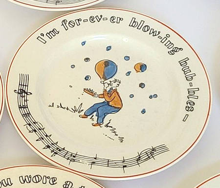 Songs Appetizer Plate