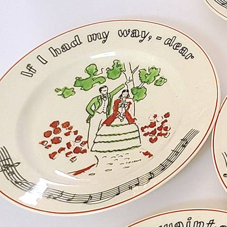 Songs Appetizer Plate