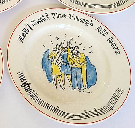 Songs Appetizer Plate