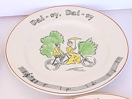 Songs Appetizer Plate