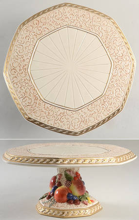 Venezia (Giftware) 12" Diameter Pedestal Cake Stand