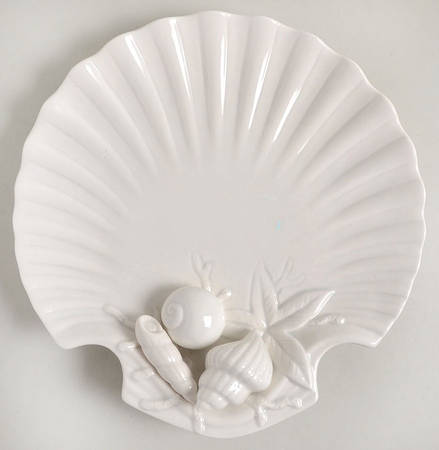 Coral Shells Salad Plate