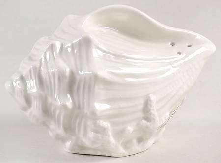 Coral Shells Figural Pepper Shaker