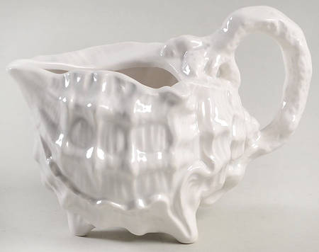 Coral Shells Figural Creamer