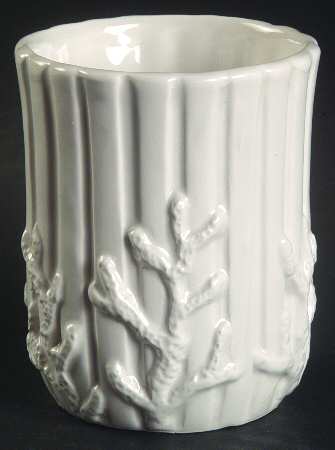 Coral Shells China Bathroom Tumbler