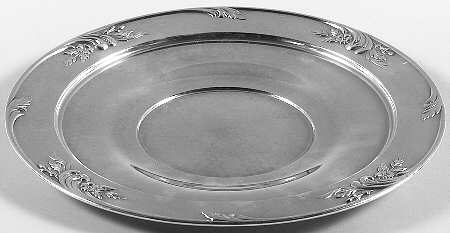 Rose of Sharon (Sterling, 1954, Hollowwaree) Sterling Sandwich Plate