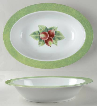 Figaro 11" Oval Vegetable Bowl