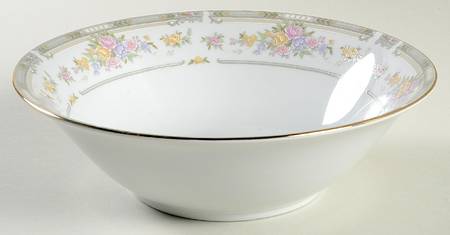 Southampton (Tan Body) 9" Round Vegetable Bowl