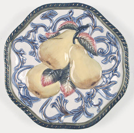 Florentine Fruit Canape Plate