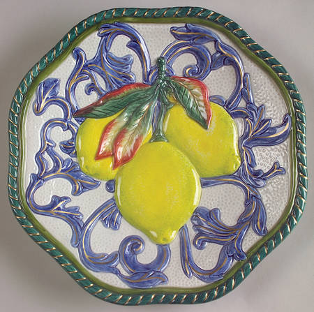 Florentine Fruit Canape Plate