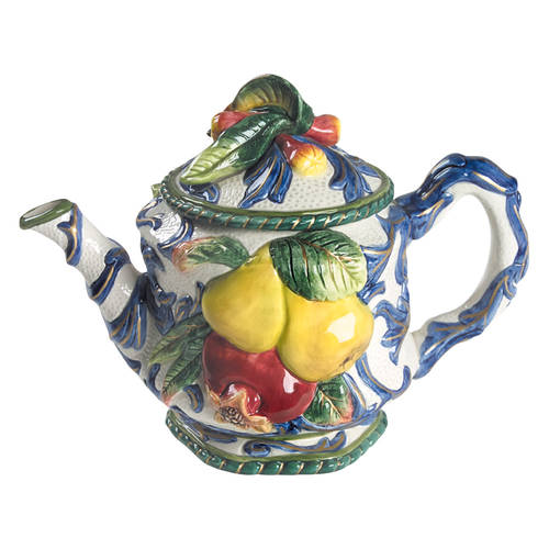 Florentine Fruit Teapot & Lid