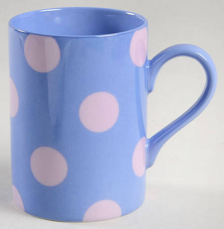 Polka Dots (Lilac Dots on Lavender) Mug