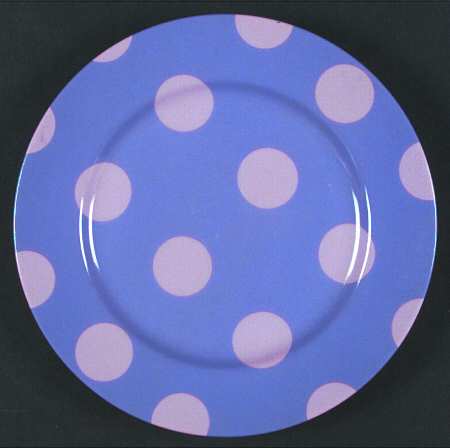 Polka Dots (Lilac Dots on Lavender) by Fitz &amp; Floyd