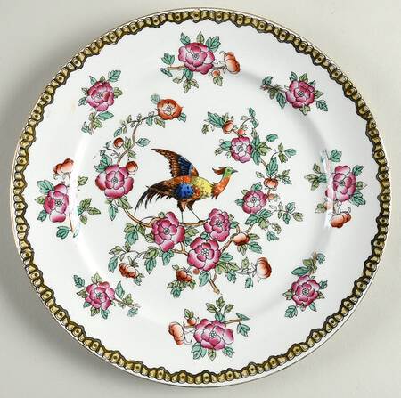 Old Bow Luncheon Plate