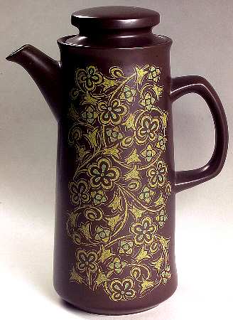 Madeira (England) Coffee Pot & Lid
