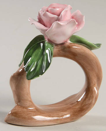 Floral Garden Napkin Ring