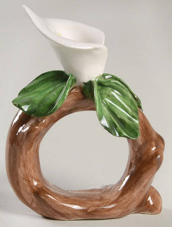 Floral Garden Napkin Ring