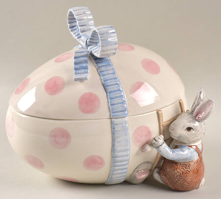 Bunny Hollow Large Egg Box & Lid