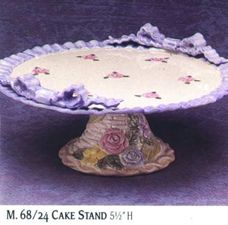 Bunny Hollow Footed Cake Plate