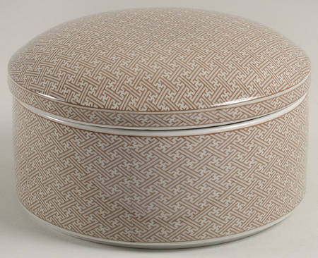 FIT36 6" Round Box & Lid by Fitz & Floyd