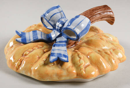 Vegetable Bowquet Lid for Tureen
