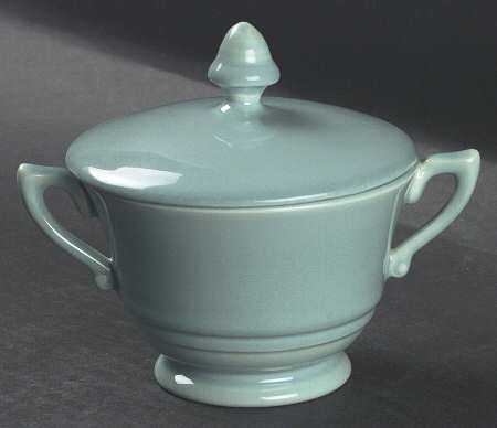 Montecito Turquoise Sugar Bowl & Lid