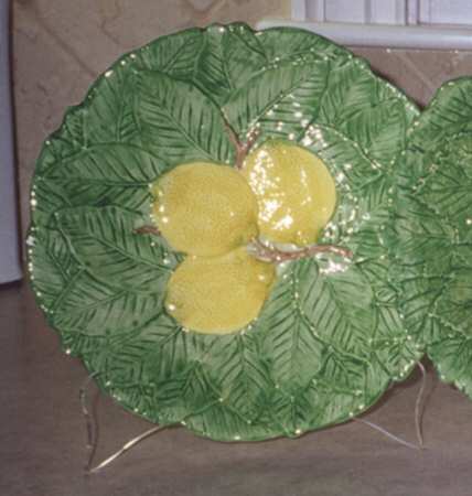 Lemons Salad Plate