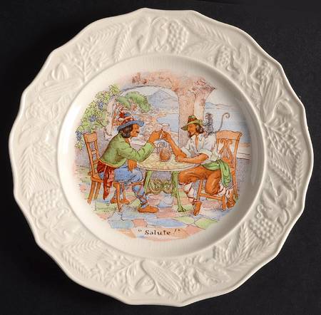 International Toasts Series Salad Plate