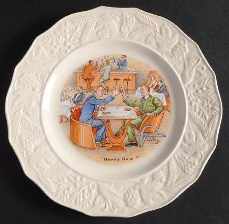 International Toasts Series Luncheon Plate